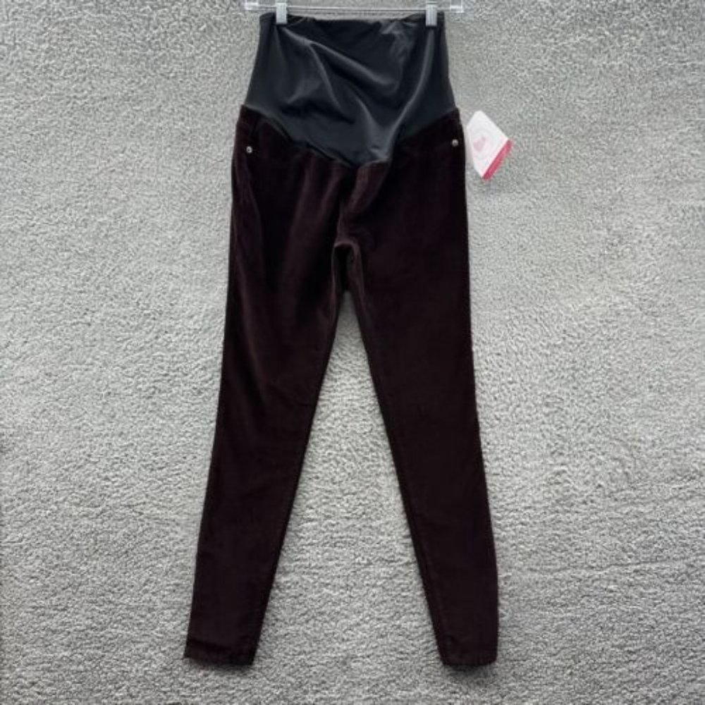 isabel Maternity‎ Jeggings Women's 2 Maroon Maternity Jeggings Size 2